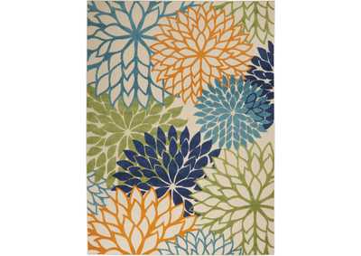 Image for Nourison Aloha ALH05 Multicolor 10'x13' Oversized Indoor-outdoor Rug