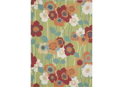 Image for Waverly Sun N Shade SND27 Green 4'x6' Area Rug