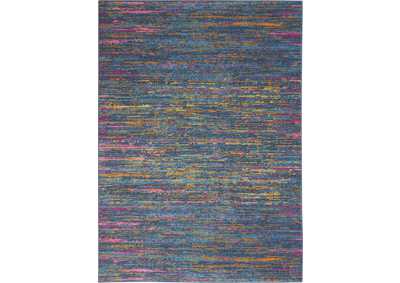 Image for Nourison Passion 4'x6' Blue Multicolor Area Rug