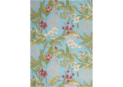 Image for Waverly Sun N Shade SND46 Blue 5'x8' Area Rug
