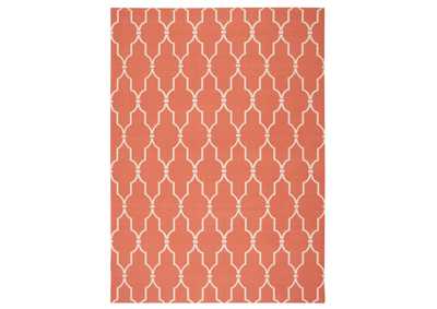 Image for Nourison Home & Garden RS087 Orange 8'x11' Rug