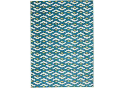 Image for Nourison Harper DS300 Blue 5'x7' Area Rug