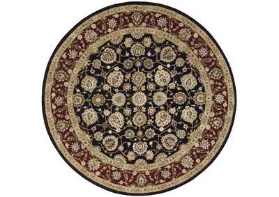 Image for Nourison 2000 2017 Black 6' Round Area Rug