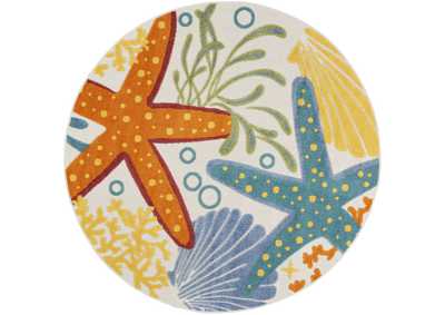Image for Nourison Aloha 4' Round Area Rug
