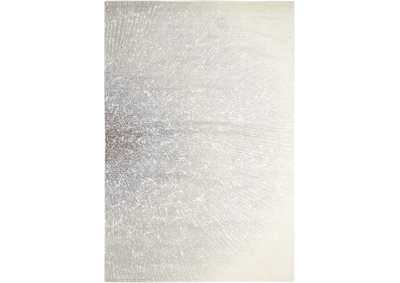 Image for Nourison Twilight TWI12 Grey and White 8'x10' Large Rug