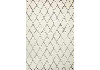 Image for Nourison Twilight TWI15 Silver and White 8'x10' Large Rug
