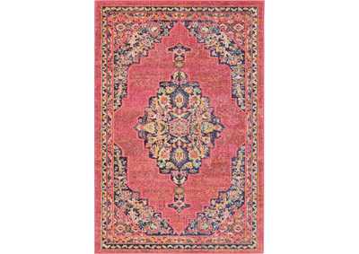 Image for Nourison Passionate PST01 Pink Multicolor 4'x6' Boho Area Rug