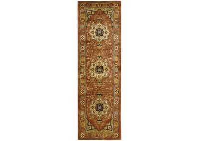 Image for Nourison Jaipur JA33 Red Multicolor 8' Runner Hallway Rug