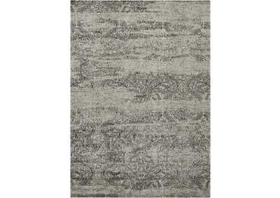 Image for Nourison Luminance LUM11 Black and White 8'x11' Rug