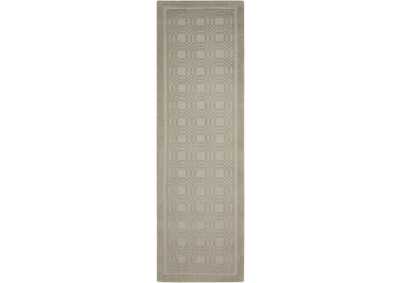 Image for Nourison Westport WP32 Grey 8' Runner Hallway Rug