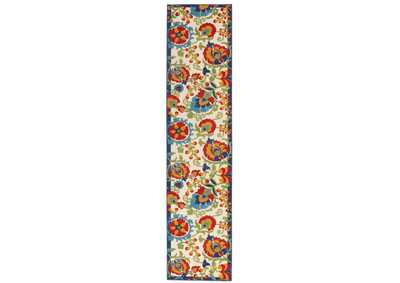 Image for Nourison Aloha 10' Runner Multicolor Hallway Area Rug