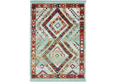 Image for Nourison South Western NAV02 Blue Multicolor 7'x10' Large Rug