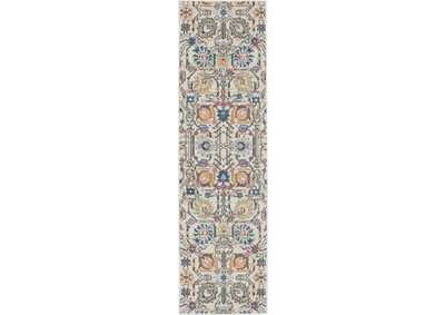 Image for Nourison Passion 8' Runner Ivory Multicolor Area Rug