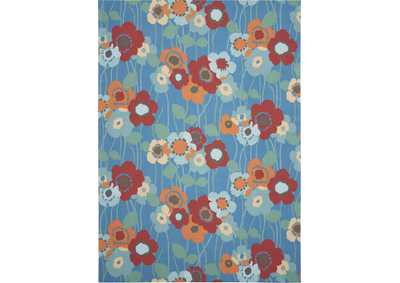 Image for Waverly Sun N Shade SND27 Blue 8'x11' Rug