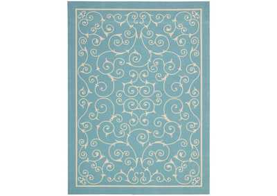 Image for Nourison Home & Garden RS019 Blue 4'x6' Area Rug
