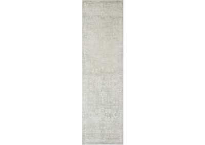 Image for kathy ireland Home Desert Skies DSK02 Silver 8' Runner Hallway Rug