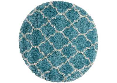 Image for Nourison Amore AMOR2 Blue 4' Round Area Rug