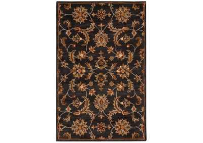 Image for Nourison India House IH83 Black 3'x5' Area Rug