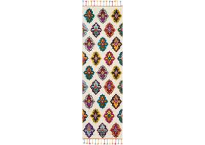 Image for Nourison Nomad NMD06 Multicolor 8' Runner Hallway Rug