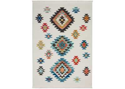 Image for Nourison South Western NAV07 White 5'x8' Area Rug
