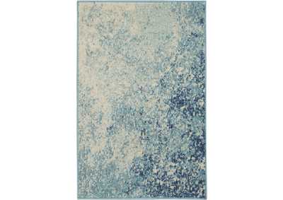 Image for Nourison Passion 2' x 3' Navy Light Blue Area Rug
