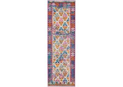Image for Nourison Passion PSN12 Pink Multicolor 6' Runner Hallway Rug