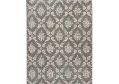 Image for Nourison Tranquil TRA09 Pink and Grey 9'x12' Oversized Rug