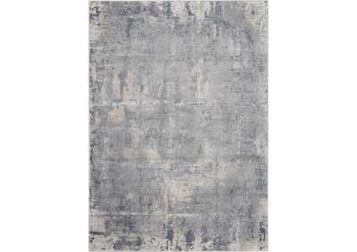 Image for Nourison Rustic Textures RUS06 Grey and Beige 5'x7' Rustic Area Rug