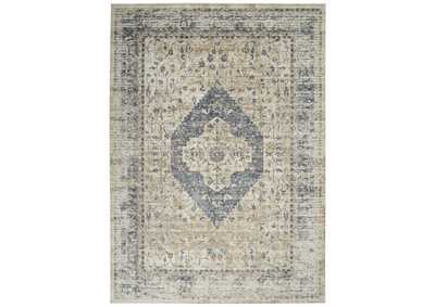 Image for Malta by kathy ireland Home MAI11 Ivory/Blue 8'x11' Area Rug