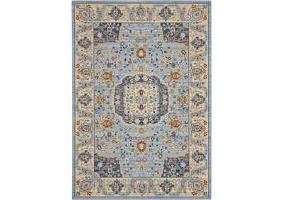 Image for Nourison Majestic 6'x8' Light Blue Multicolor Persian Area Rug