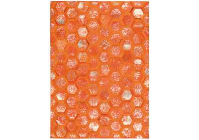 Image for Michael Amini City Chic MA100 Orange 5'x8' Area Rug