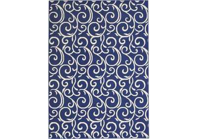 Image for Nourison Grafix GRF19 Dark Blue 5'x7' Area Rug