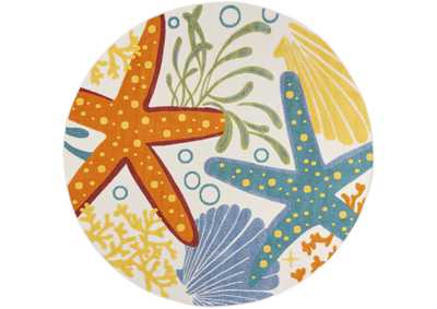 Image for Nourison Aloha 8' Round Area Rug