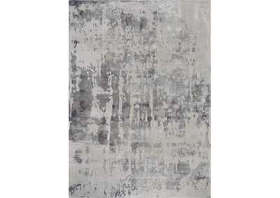 Image for Nourison Prismatic 10'x14' Silver Grey Abstract Area Rug