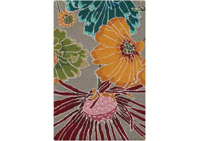 Image for Nourison Fantasy 2'x4' Grey Area Rug
