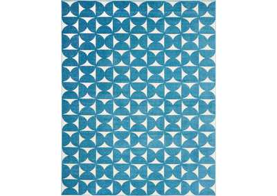 Image for Nourison Harper DS301 Blue 8'x10' Large Rug