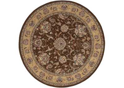 Image for Nourison 2000 2206 Brown 6' Round Area Rug
