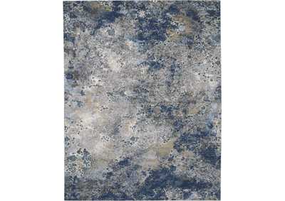 Image for Nourison Artworks ATW02 Blue and Grey 10'x13' Rug