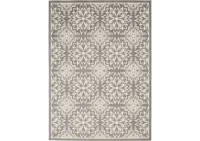 Image for Nourison Jubilant JUB06 Grey 4'x6' Beach Area Rug