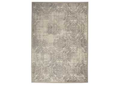 Image for Nourison Graphic Illusions GIL09 White 8'x11' Rug