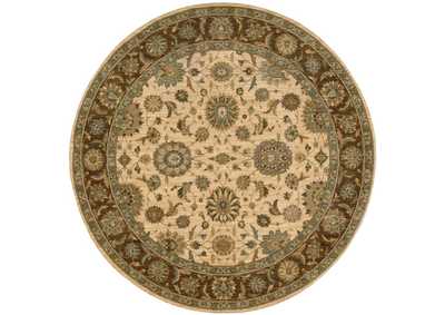 Image for Nourison Living Treasures LI05 Beige 6' Round Area Rug