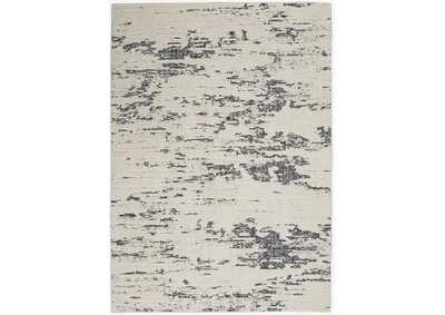Image for Nourison Zermatt 5' x 7' Blue Neutral Area Rug
