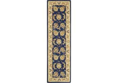 Image for Nourison 2000 8' Runner Navy Area Rug