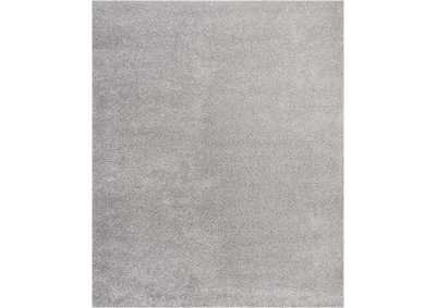 Image for Nourison Malibu Shag MSG01 Grey 8'x10' Large Rug