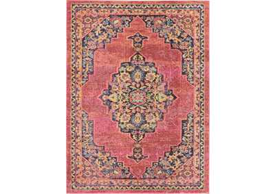 Image for Nourison Passionate PST01 Pink Multicolor 5'x7' Boho Area Rug