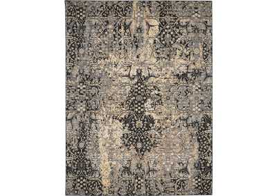 Image for Nourison Majestic 9'x12' Charcoal Grey Vintage Area Rug