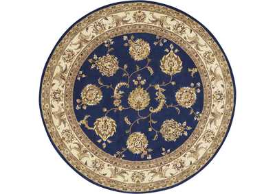 Image for Nourison 2000 8' Round Navy Area Rug