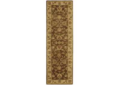 Image for Nourison Jaipur JA23 Brown Multicolor 8' Runner Hallway Rug