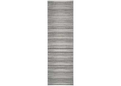 Image for Nourison Key Largo 8' Runner Dark Grey Area Rug
