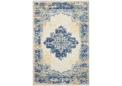 Image for Nourison Grafix GRF14 White and Blue 4'x6' Area Rug